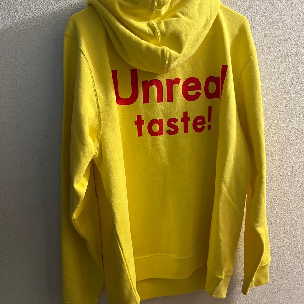 NWT Ava Nirui x Marc Jacobs Bright Yellow Hoodie - Picture 3 of 4